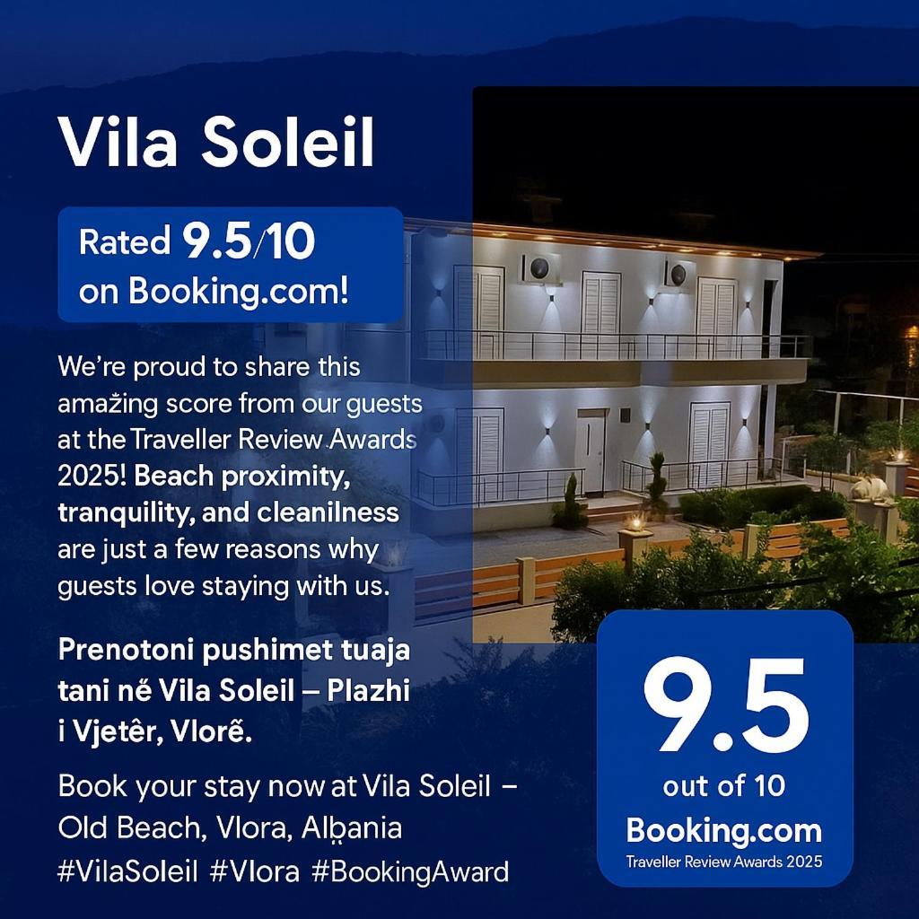 Vila Soleil Vlorë エクステリア 写真